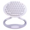 Pet Life 'Gyrater' Swivel Travel Silicone Massage Grooming Pet Brush