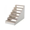 7-Tier Pet Stair, Portable Pet Ramp,  Natural