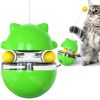 KIMPETS Cats Toy Tumbler Tracks Leaking Food Ball Toys Interactive Cat Intelligence Training Amusement Pet Products Cat Tunnel