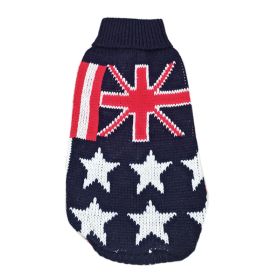 New Winter Fashion Pet Clothes (Option: England Flag-8China)